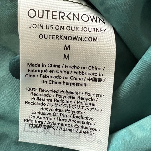 NWT Outerknown Kira Dress Riviera Esalen Bloom Size Medium - Picture 13 of 16